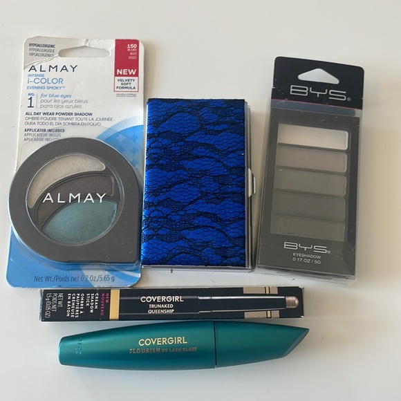 Eye Makeup Value Bundle Kit - Eyeshadow Palettes, Mascara and Cream Shadow Stick - Picture 2 of 6